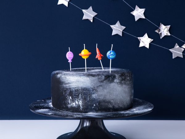 Velas Cumpleaños Luna, Nubes y Estrellas - Pack de 5 Velas - MiMarieta